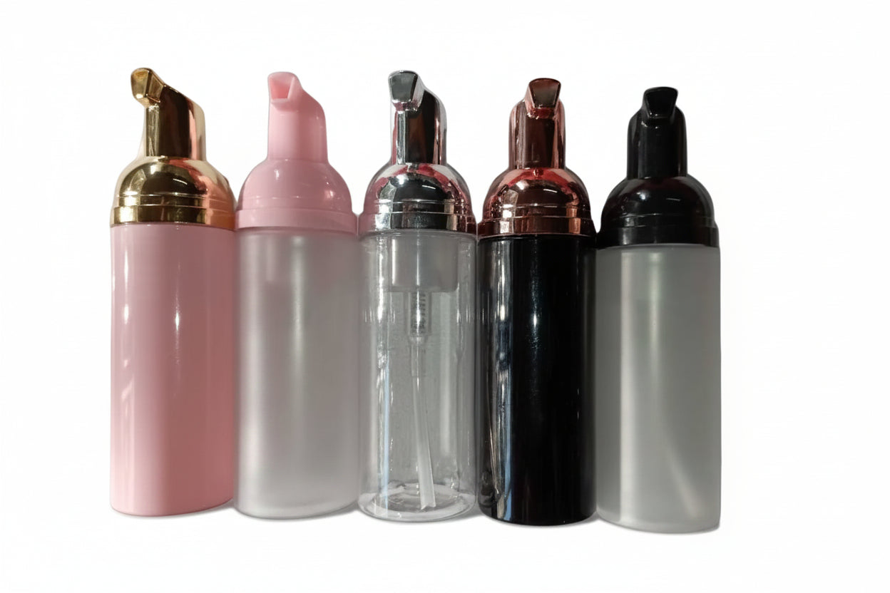 Lash Shampoo Bottles Filled