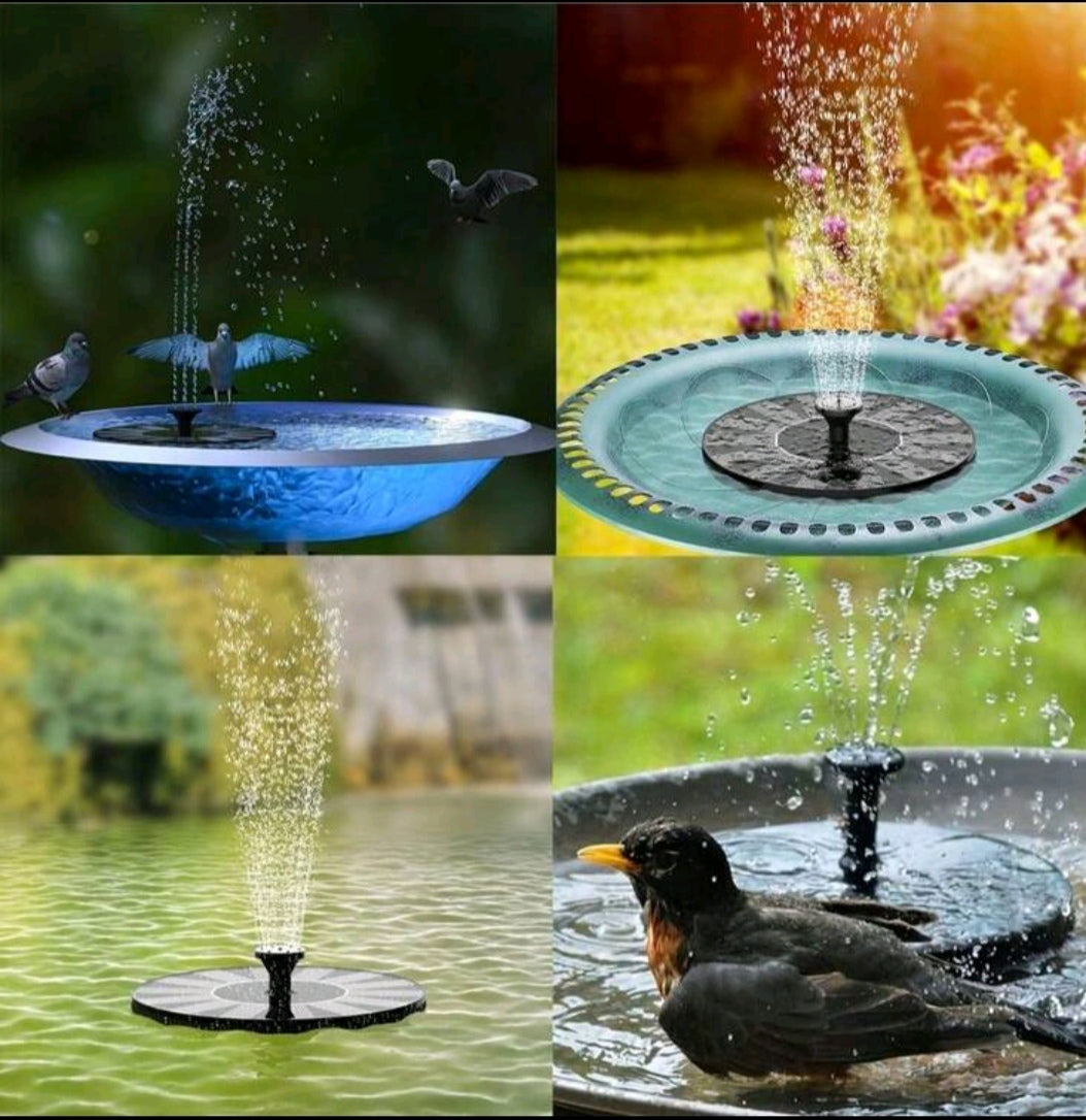 Solar Water Fountain