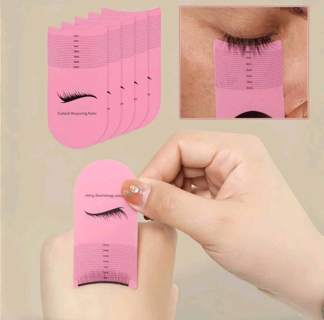 Lash measuring ruler