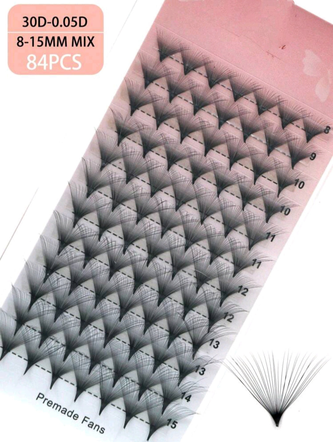 30D/40D Premade Fans